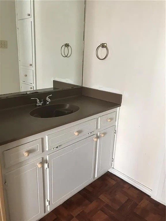 2409 MacArthur Drive, Unit 2409 Waco, TX 76708 - Photo 10 of 10 a view of a kitchen with sink and cabinets