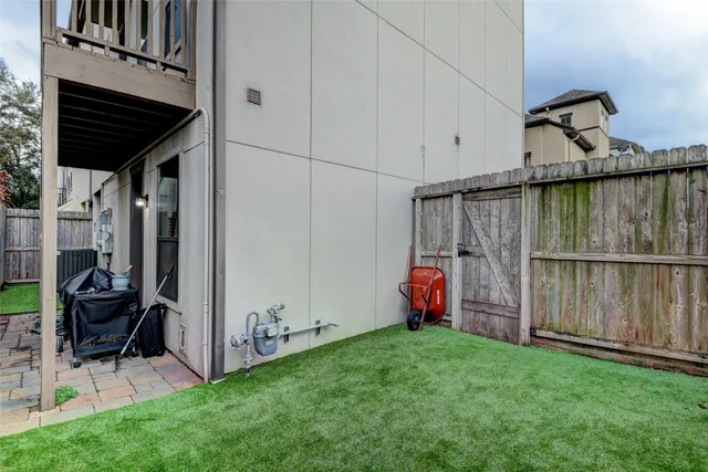 a view of outdoor space and yard