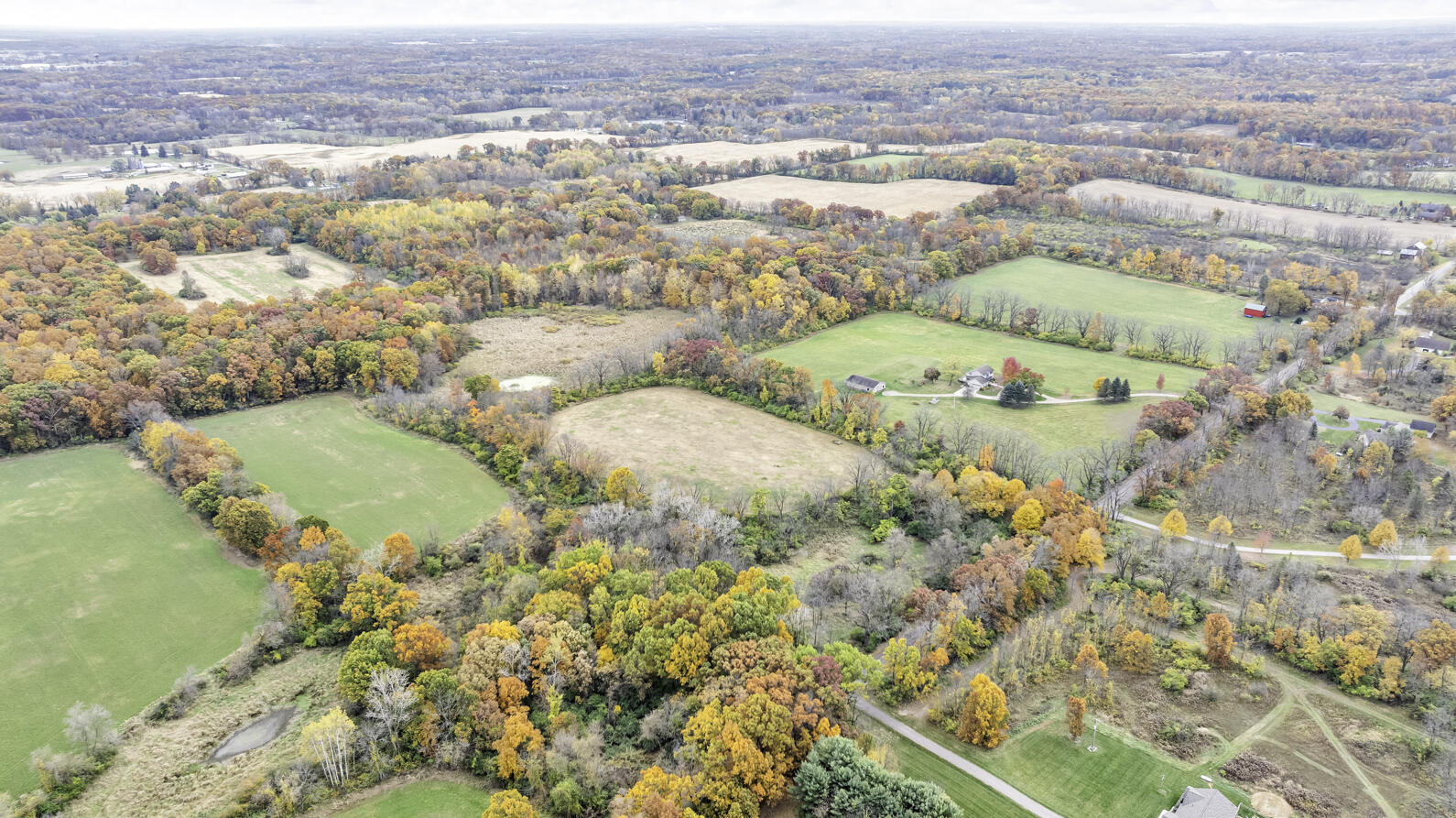 6255 Maple Dale Road Jackson, MI 49201 - Photo 11 of 16 Mapledale Jackson MI (VL - Aerial) -5