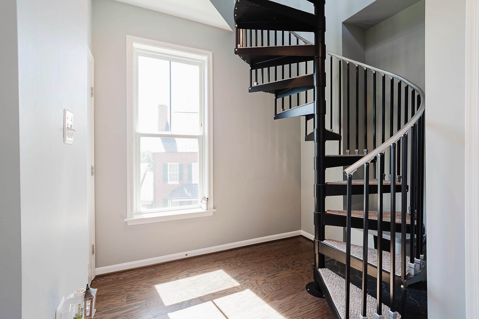 834 Lindley Road Frederick, MD 21701 - Photo 66 of 79 Spiral staircase to loft level!!!