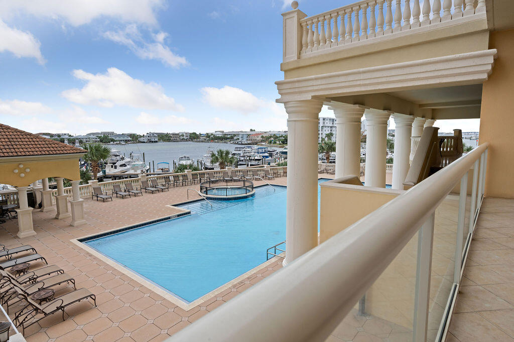 770 Harbor Boulevard, Unit 1D Destin, FL 32541 - Photo 45 of 59 a view of a balcony with lake view