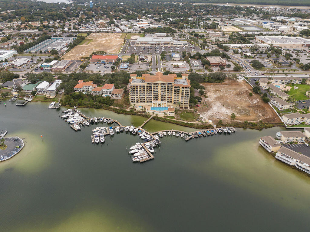 770 Harbor Boulevard, Unit 1D Destin, FL 32541 - Photo 58 of 59 an aerial view of a house with a ocean view