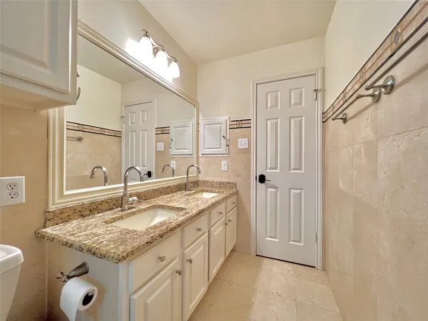 a house view with a outdoor space