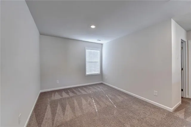 a view of room with window