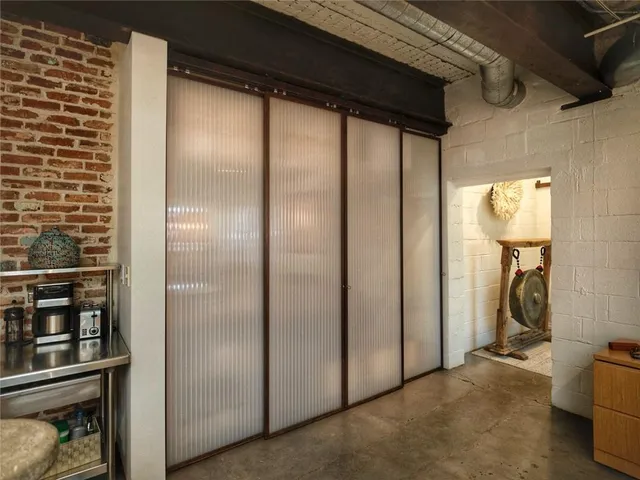 a view of a storage & utility room
