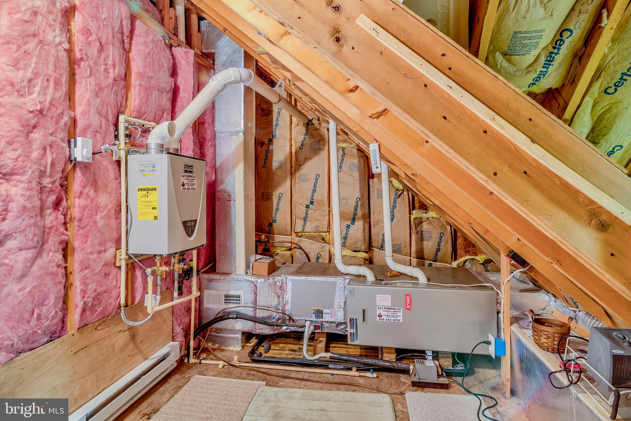 127 Watertown Road Ocean Pines, MD 21811 - Photo 14 of 39 Attic room w/high efficiency HVAC & tankless HWH