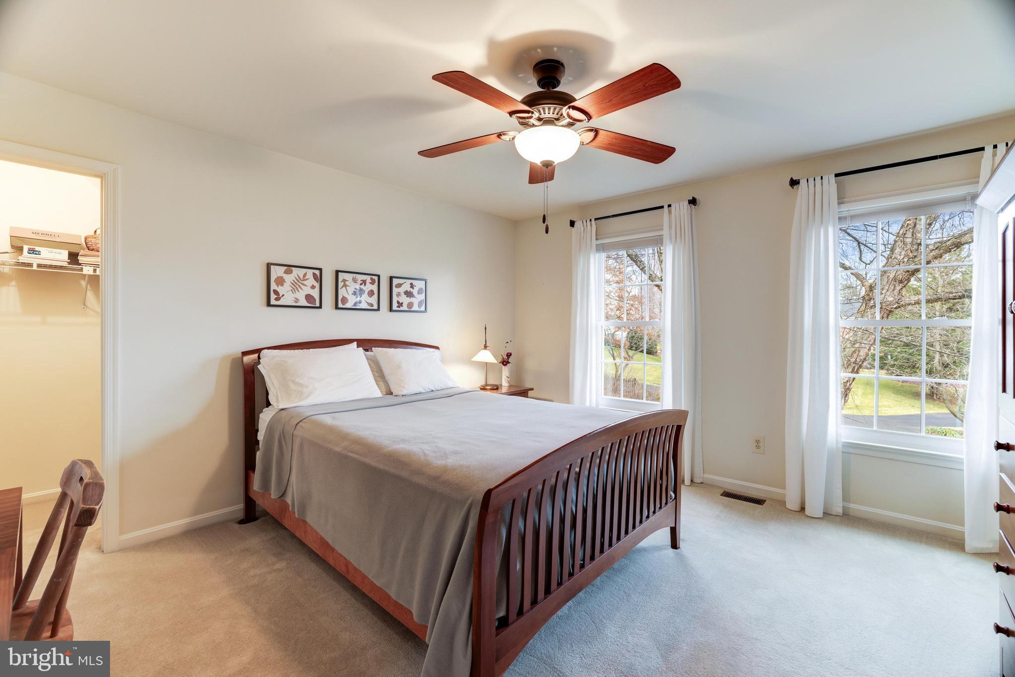 13221 Shady Ridge Lane Fairfax, VA 22033 - Photo 21 of 62 Second Bedroom w/ Ceiling Fan