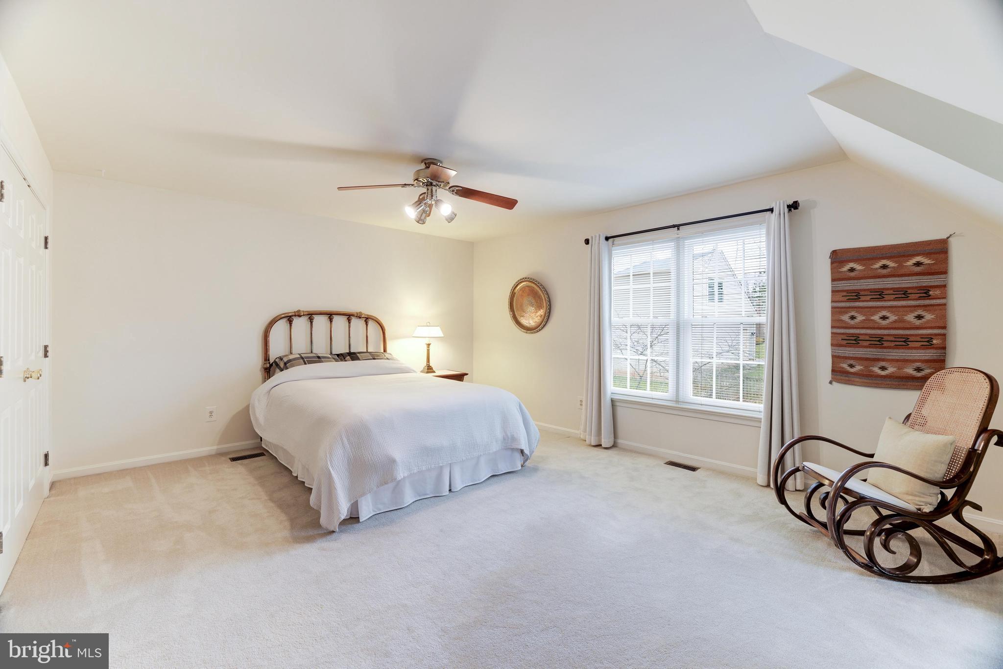 13221 Shady Ridge Lane Fairfax, VA 22033 - Photo 24 of 62 Huge Fourth Bedroom w/ Fan & Tons of Light