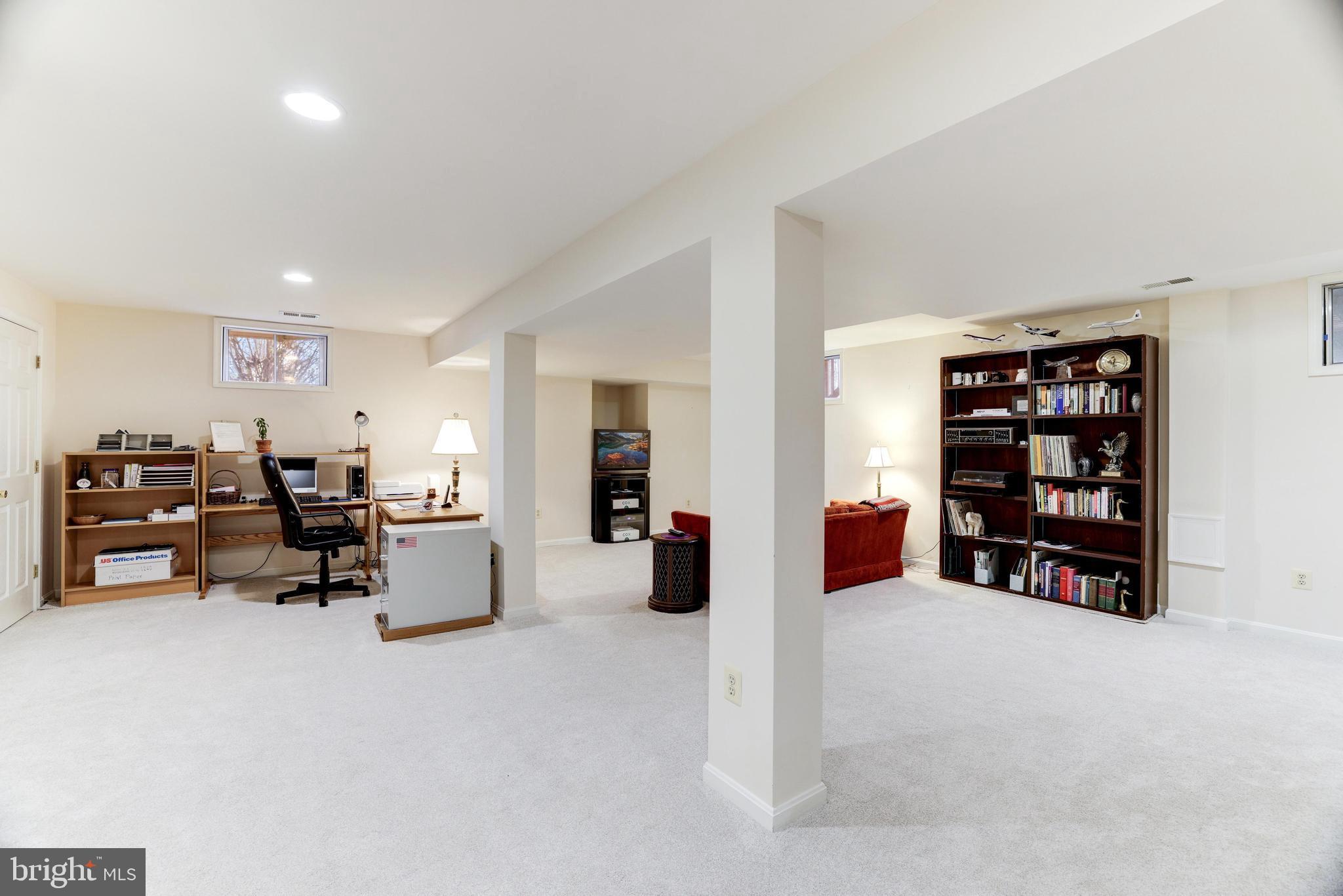 13221 Shady Ridge Lane Fairfax, VA 22033 - Photo 28 of 62 Lower Level Recreation Room