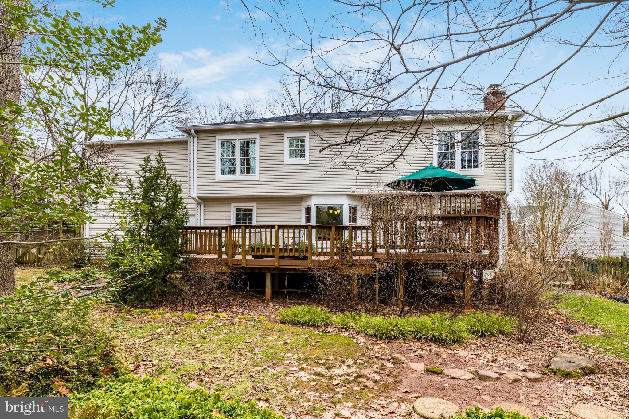 13221 Shady Ridge Lane Fairfax, VA 22033 - Photo 39 of 62 Rear View of Home