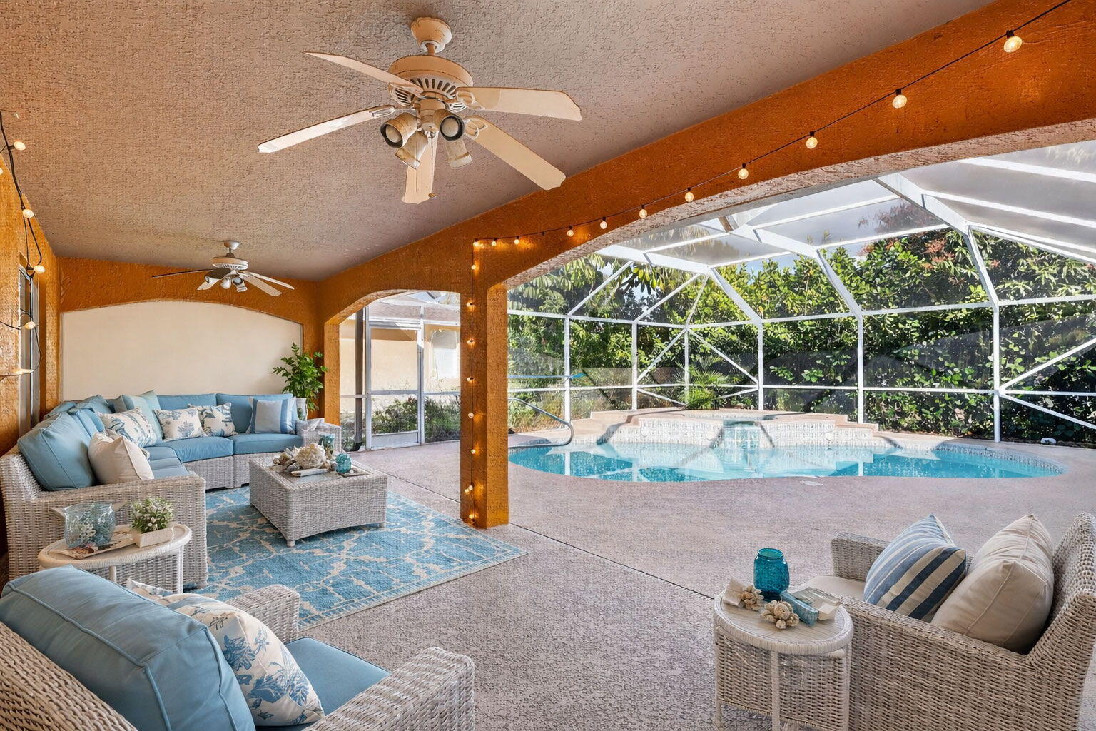 3282 Southeast W Snow Road Port St. Lucie, FL 34984 - Photo 5 of 52 Pool Patio - Virtually Staged