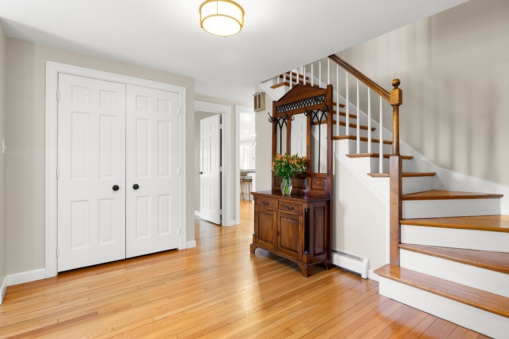 32 Alderbrook Drive Topsfield, MA 01983 - Photo 17 of 40 a view of entryway with wooden floor