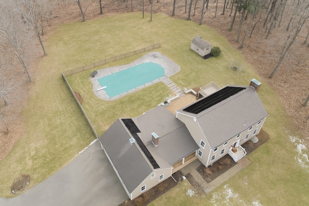 32 Alderbrook Drive Topsfield, MA 01983 - Photo 37 of 40 view of pool and outdoor space