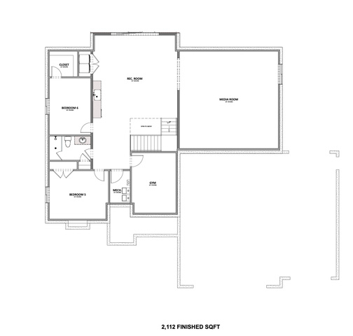 10247 South Elberta Lane, Unit 16 Sandy, UT 84092 - Photo 4 of 4 View of floor plan / room layout (basement)