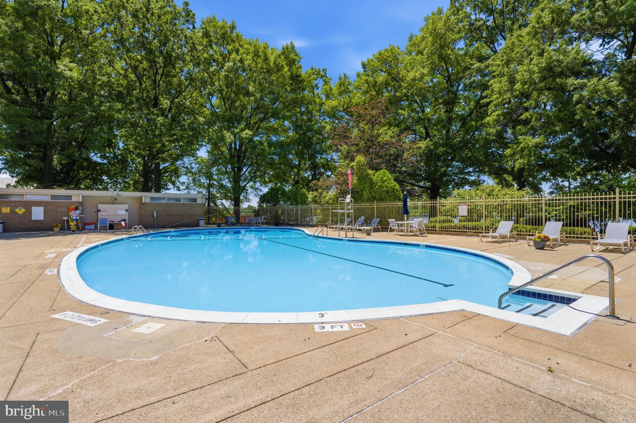 1435 4th Street Southwest, Unit B609 Washington, DC 20024 - Photo 43 of 52 a view of outdoor space and swimming pool