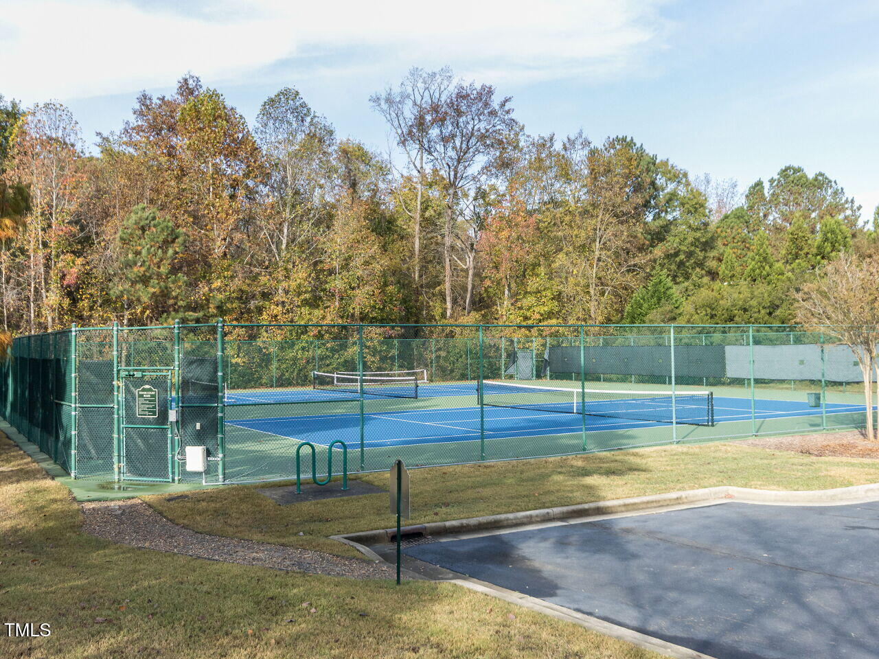 422 Colvard Woods Way Durham, NC 27713 - Photo 15 of 24 a view of a swimming pool with an outdoor space and seating area