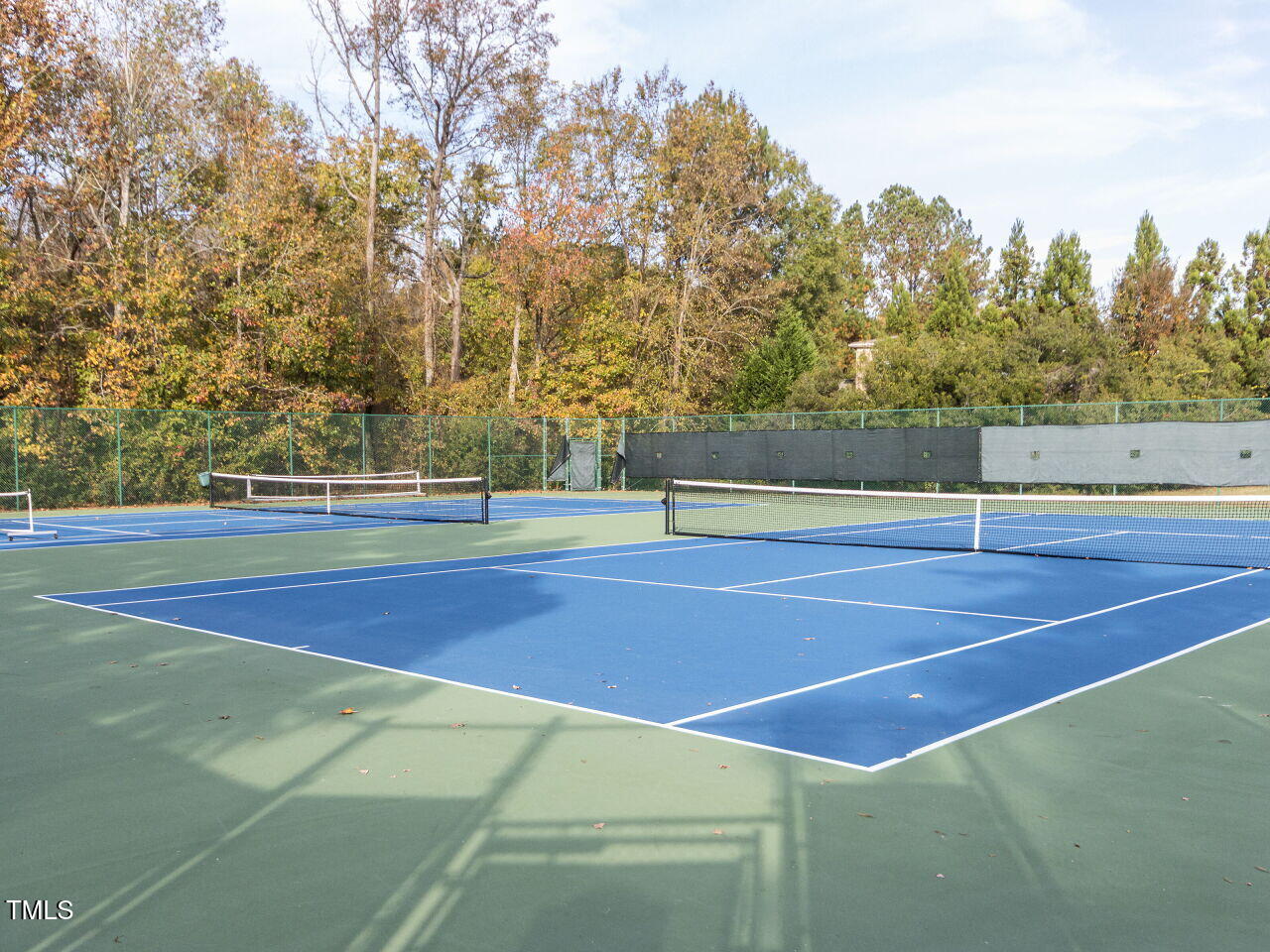 422 Colvard Woods Way Durham, NC 27713 - Photo 16 of 24 a view of tennis court