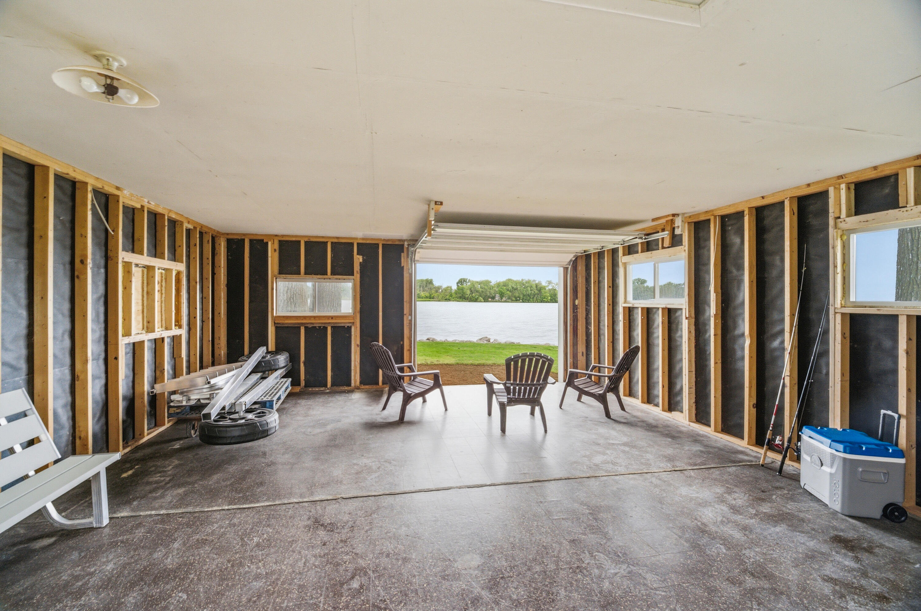 6121 Black Wolf Point Road Black Wolf, WI 54902 - Photo 63 of 85 Interior Boat House