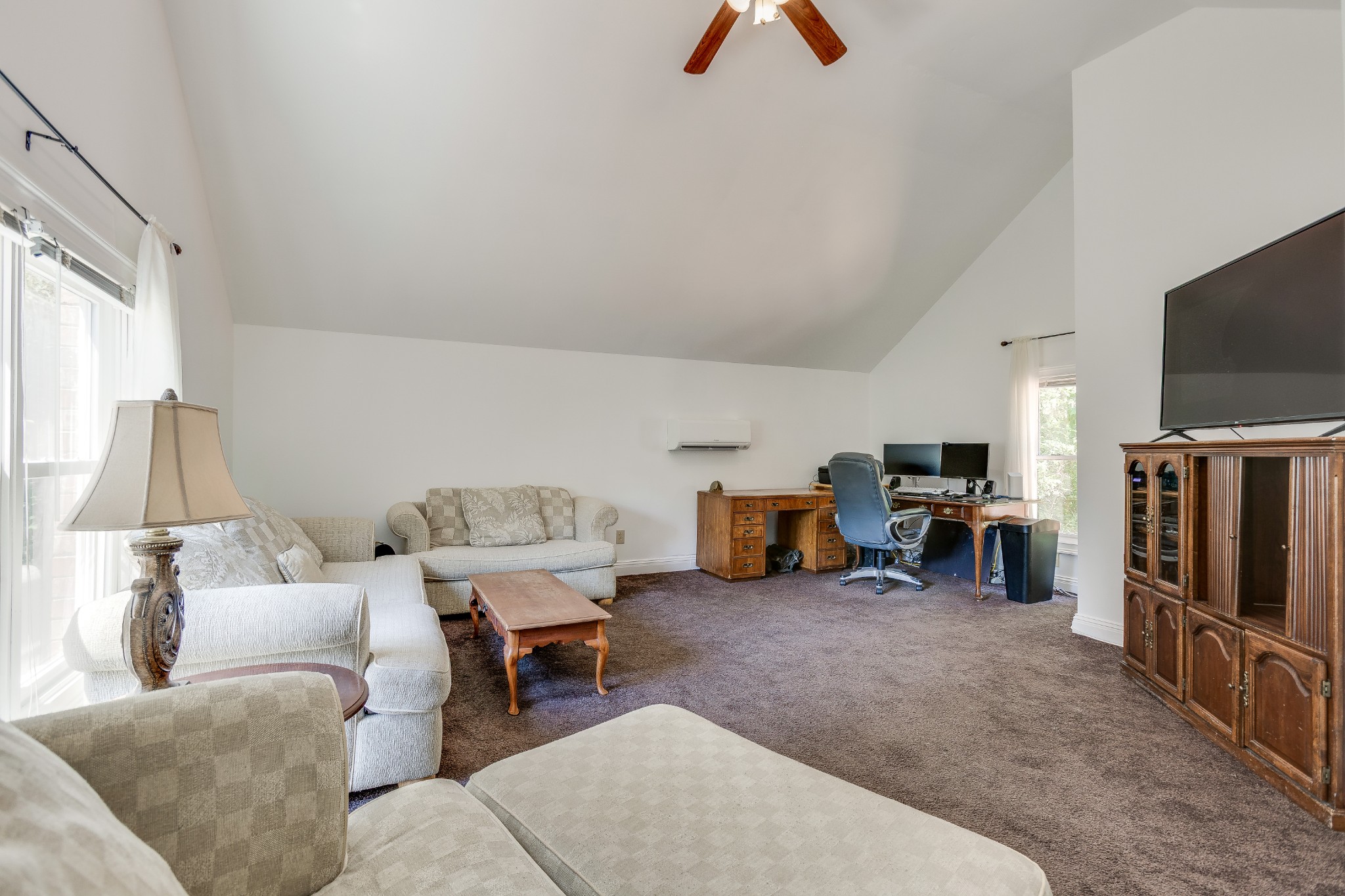 1111 Temple Ridge Court Nashville, TN 37221 - Photo 37 of 46 a living room with furniture and a flat screen tv