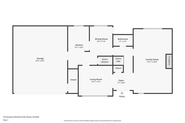 $4,000 | 2710 Margaret Mitchell Drive Northwest, Atlanta, GA 30327