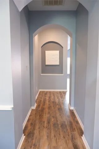 a view of empty room