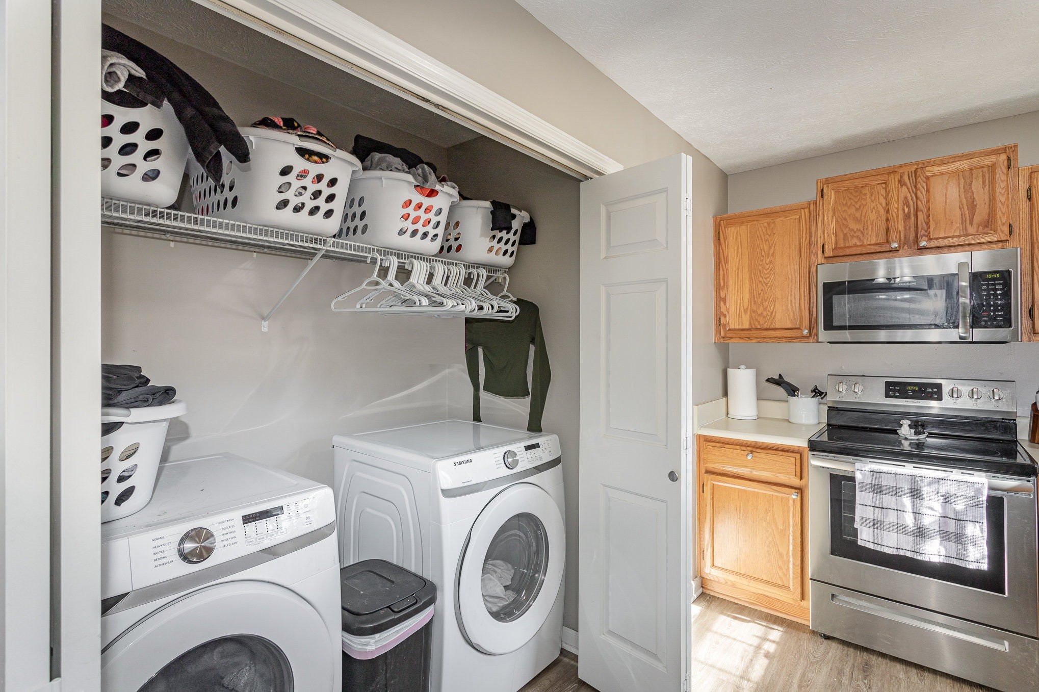 538 Old Highway 70 White Bluff, TN 37187 - Photo 12 of 29 a utility room with dryer and washer