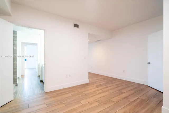 wooden floor in an empty room