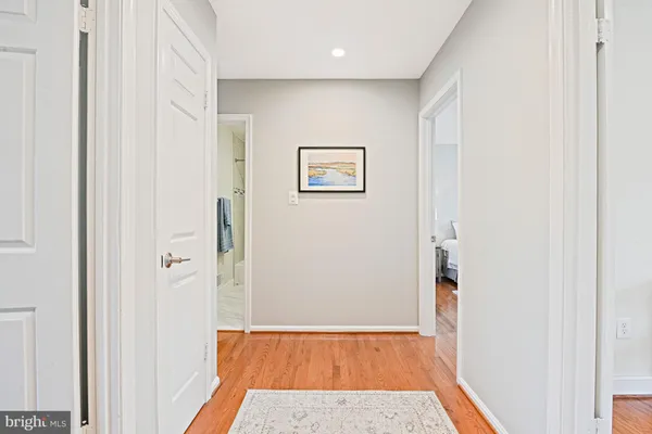 a room with furniture and a wooden floor