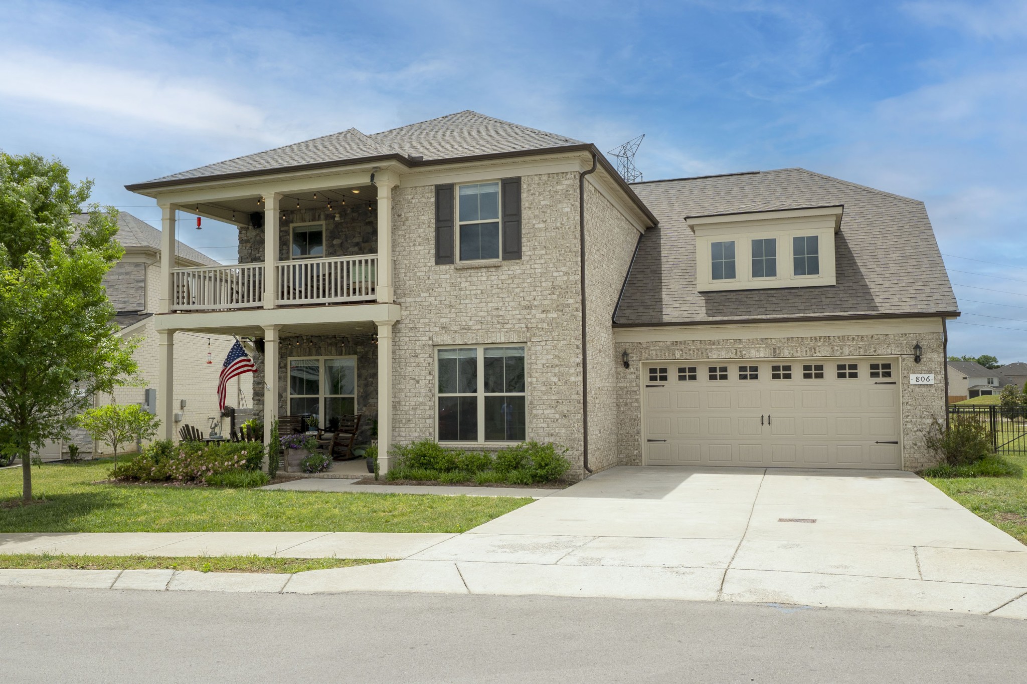 806 Chalkstone Ln Mount Mount Juliet, TN 37122 - Photo 1 of 65 a front view of a house with a garden