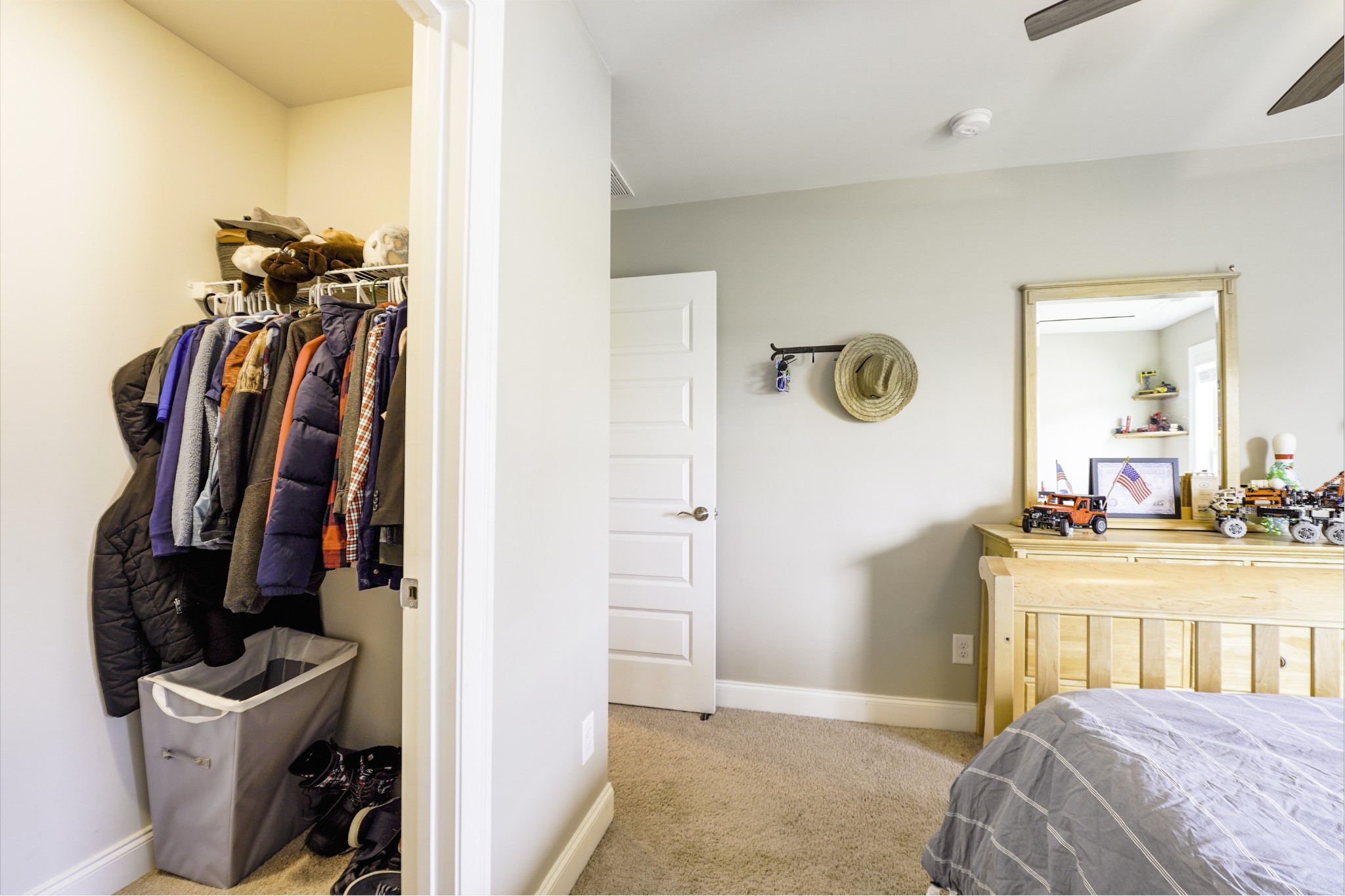 806 Chalkstone Ln Mount Mount Juliet, TN 37122 - Photo 17 of 65 a view of a bedroom with a bed and gym equipment