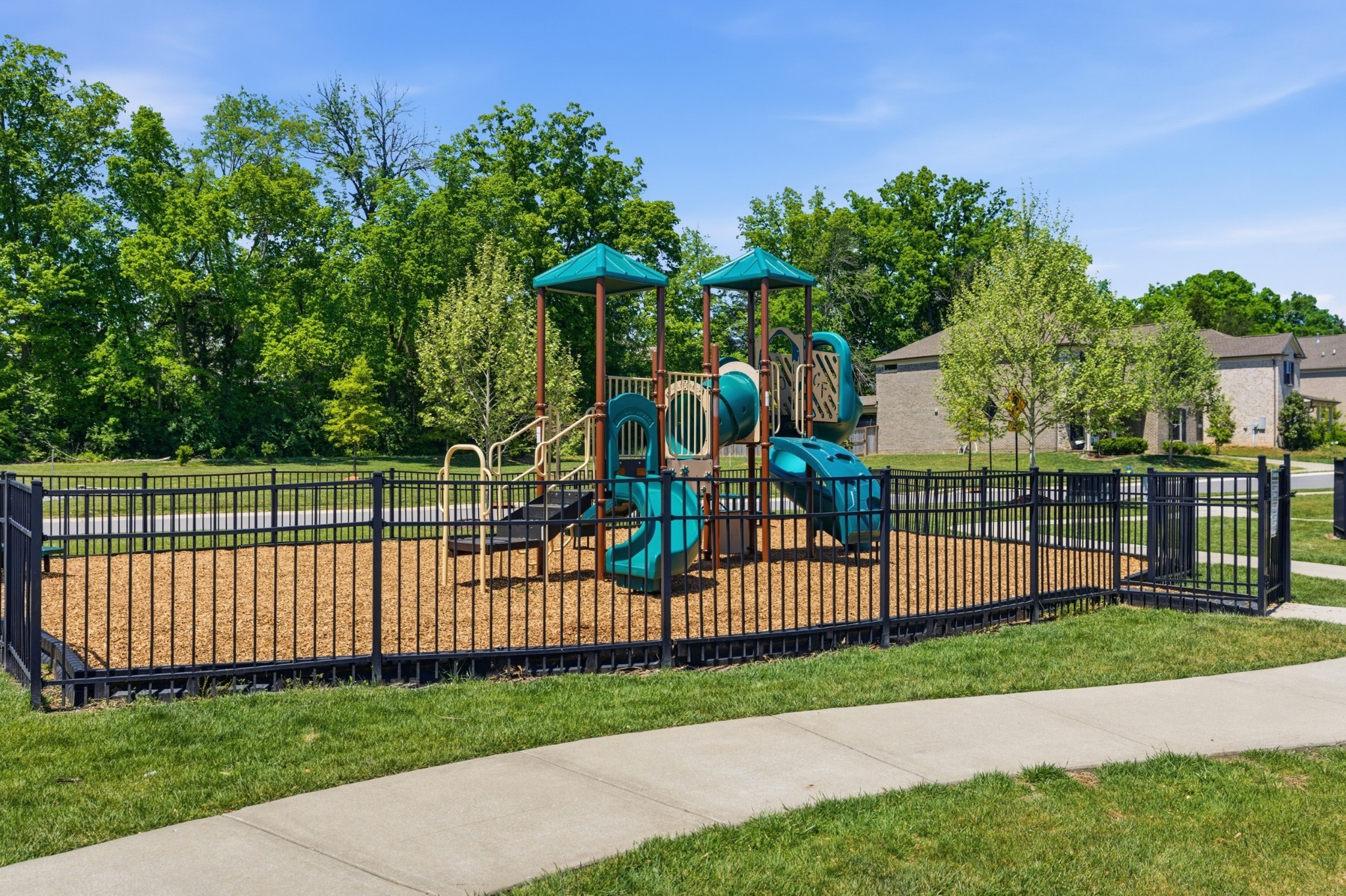 806 Chalkstone Ln Mount Mount Juliet, TN 37122 - Photo 65 of 65 a view of a wrought iron fences in front of a house