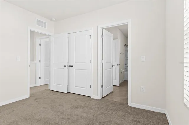 a view of empty room