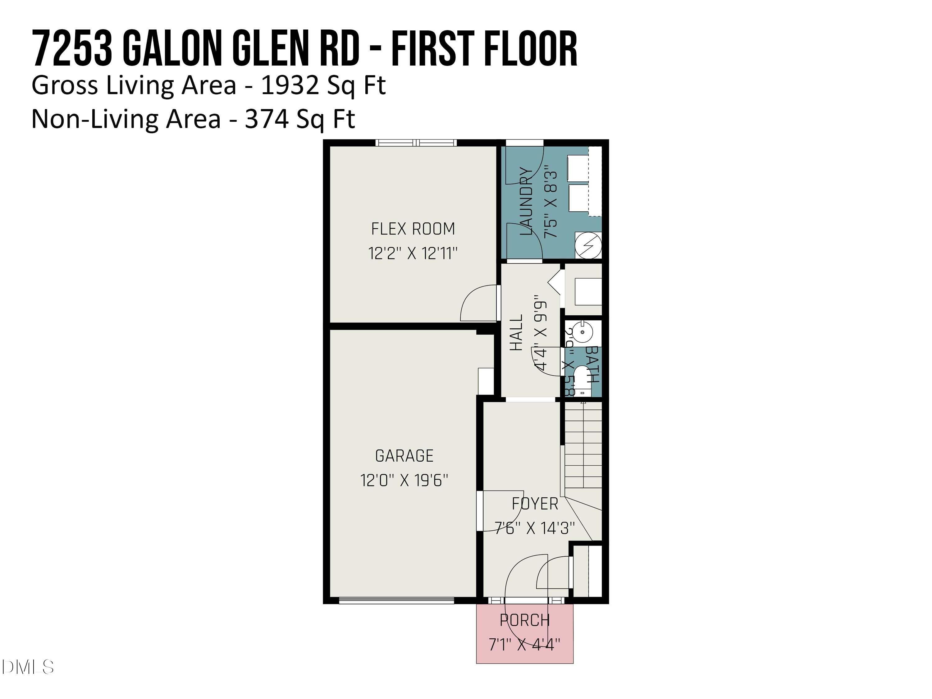 7253 Galon Glen Road Raleigh, NC 27613 - Photo 39 of 42 7253_galon_glen_rd-first_floor (1)