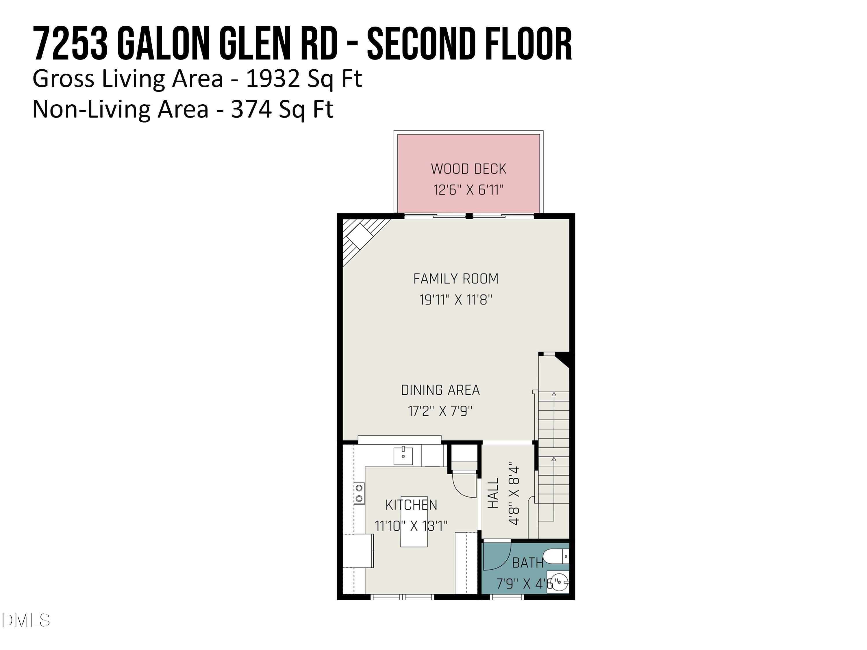 7253 Galon Glen Road Raleigh, NC 27613 - Photo 40 of 42 7253_galon_glen_rd-second_floor (1)