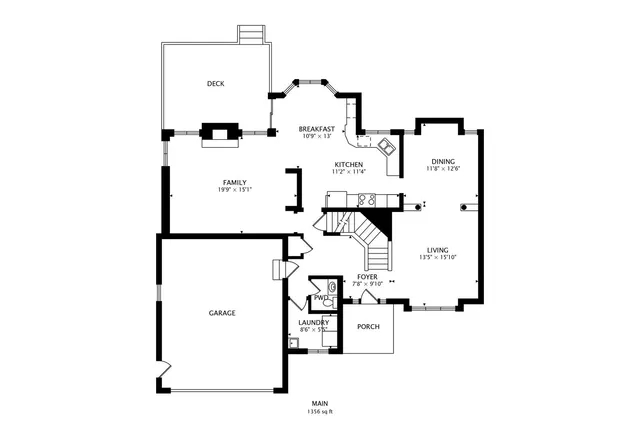 a picture of floor plan