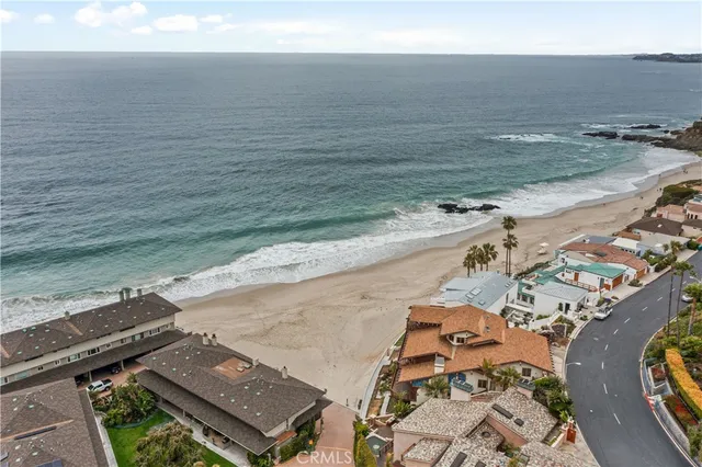 a view of a house with a ocean view