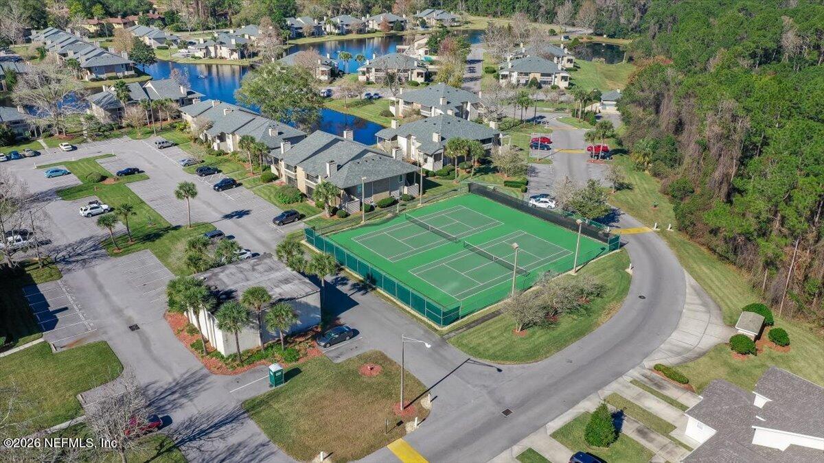 10200 Belle Rive Boulevard, Unit 66 Jacksonville, FL 32256 - Photo 17 of 18 an aerial view of a residential houses with outdoor space