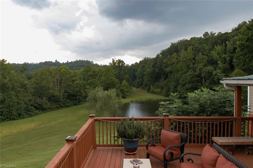 44 Nelson Loop Spencer, VA 24165 - Photo 25 of 50 View of pond from deck