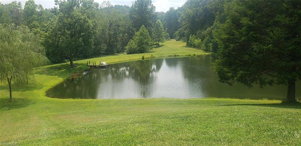 44 Nelson Loop Spencer, VA 24165 - Photo 33 of 50 One Acre Pond with dock and zipline across the widest part