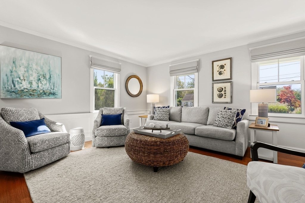 37 Moorland Road Scituate, MA 02066 - Photo 13 of 38 a living room with furniture and a large window
