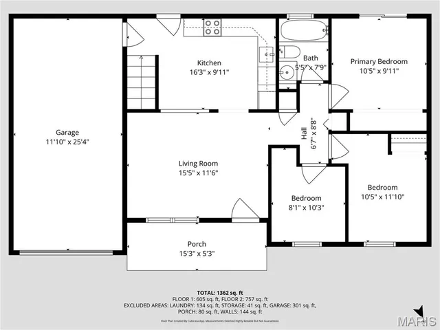 $260,000 | 1262 Kings Trail Lane, Fenton, MO 63026