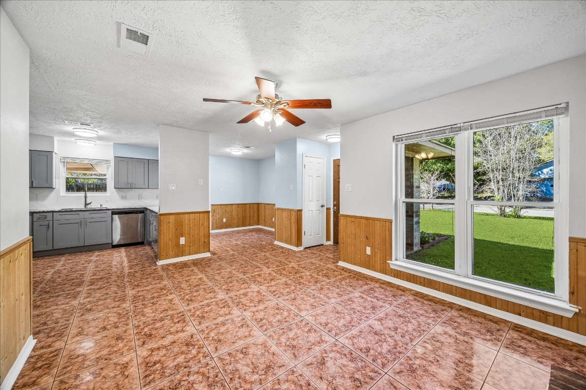 25732 Chestnut Lane Splendora, TX 77372 - Photo 6 of 27 Open living and dining area with great natural light and easy flow into the kitchen.