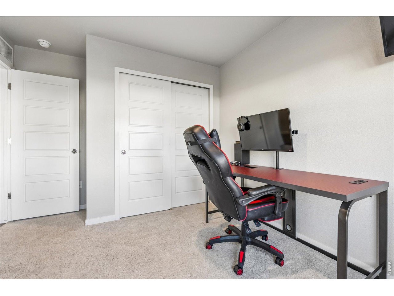 379 Beckwourth Avenue Fort Lupton, CO 80621 - Photo 16 of 26 a workspace with furniture and a chandelier