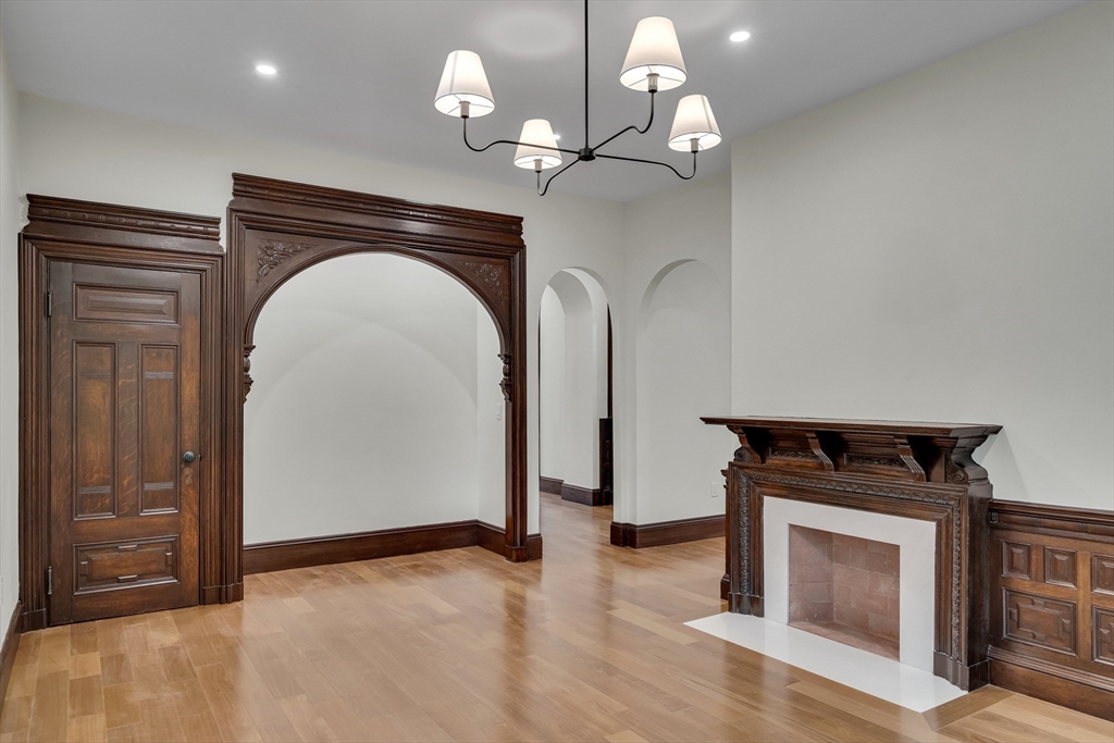 14-16 Summit Street Newton, MA 02458 - Photo 18 of 35 a view of a livingroom with a fireplace