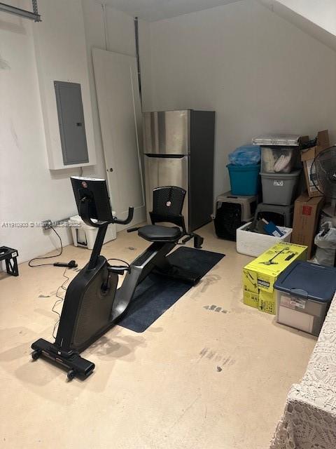 3089 Southwest 21st Street, Unit 3089 Miami, FL 33145 - Photo 13 of 15 a view of workspace with gym equipment
