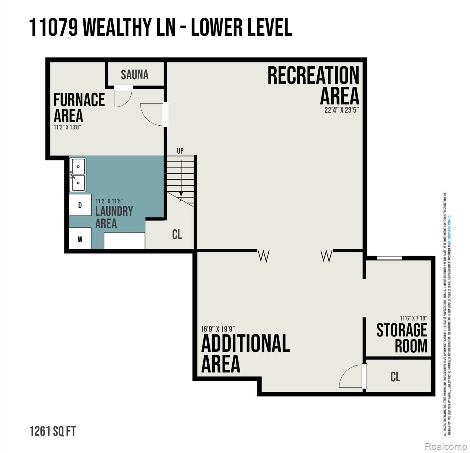 11079 Wealthy Lane Romeo, MI 48065 - Photo 17 of 17 Lower lever.jpg