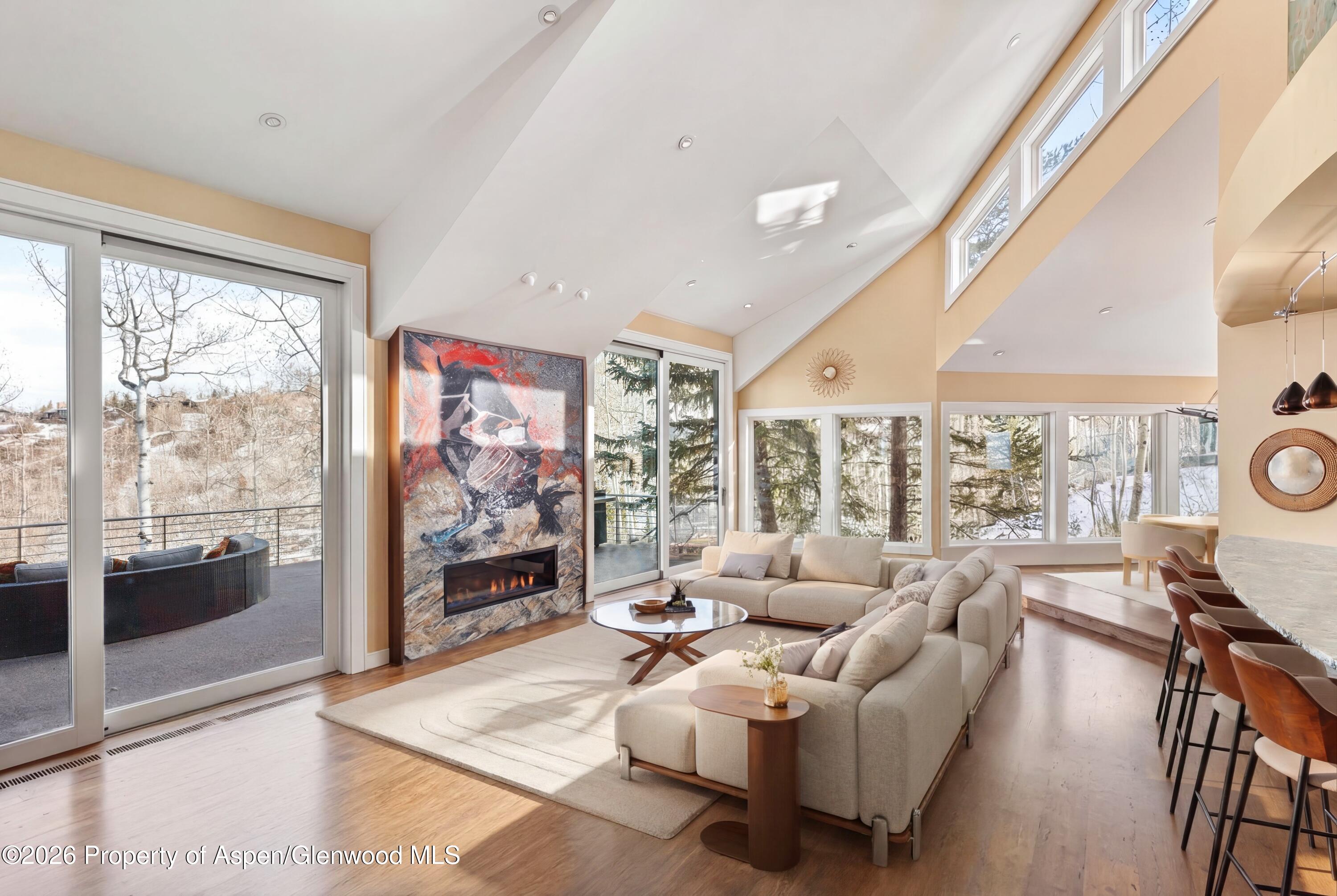 1248 Wood Road Snowmass Village, CO 81615 - Photo 3 of 46 0626-1248 Wood RdLiving Room-V1