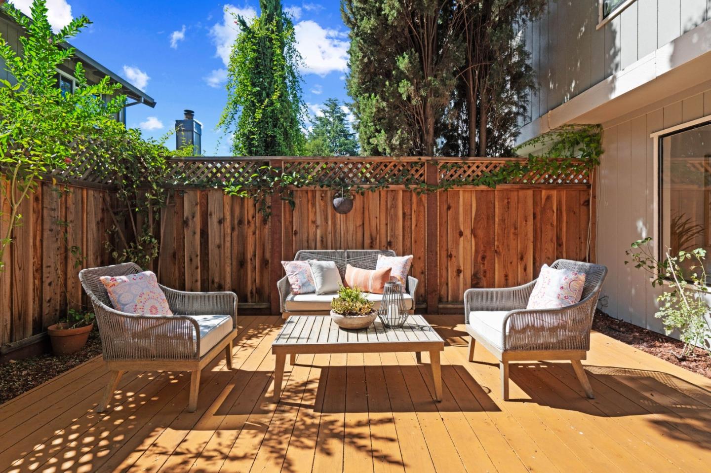 1165 Smith Avenue, Unit B Campbell, CA 95008 - Photo 45 of 46 a view of a patio with couple of chairs