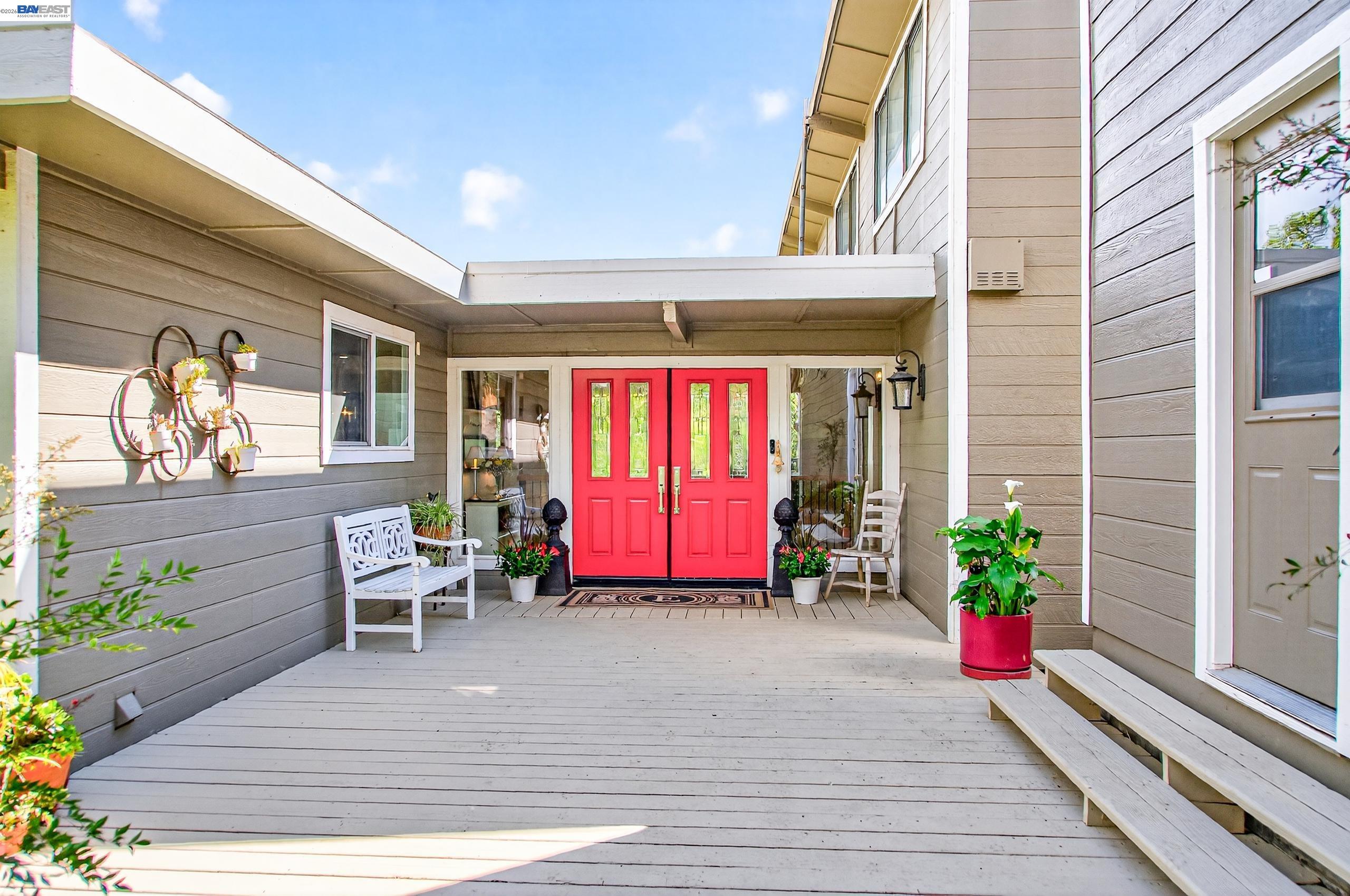 10700 Foothill Road Sunol, CA 94586 - Photo 6 of 60 a view of front door with outdoor seating