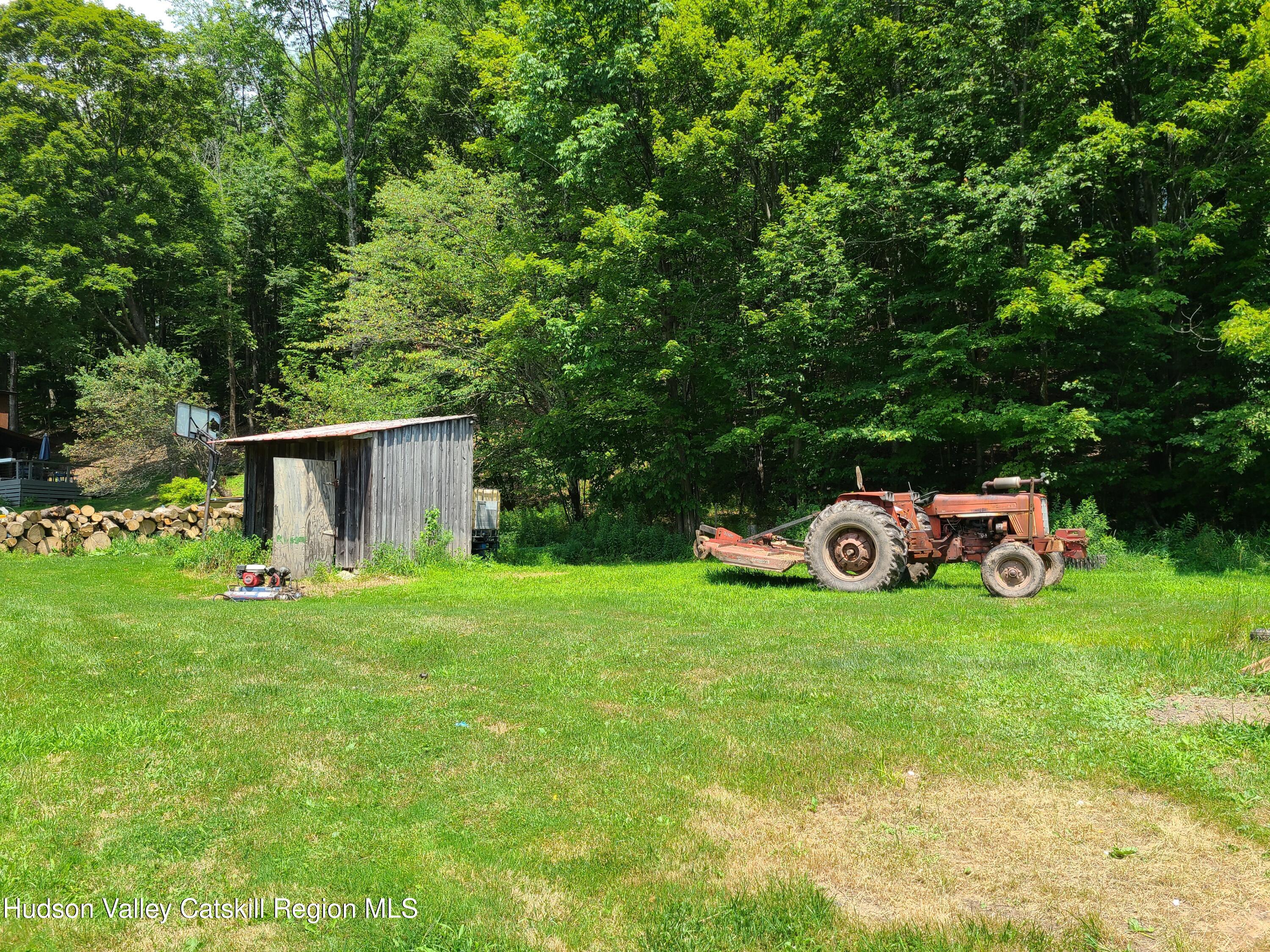 Tbd Stump Pond Road Livingston Manor, NY 12758 - Photo 7 of 8 a backyard of a house with table and chairs